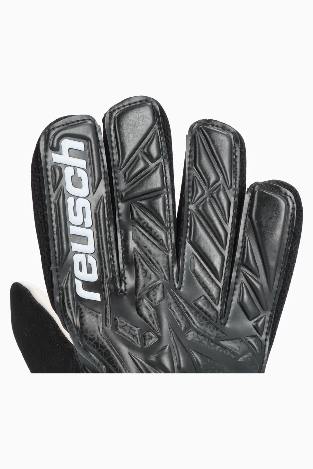 Вратарские перчатки Reusch Attrakt Starter Solid Junior - черный