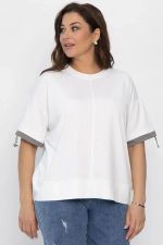 Блуза Софья (белая) Б13940-1М LT Collection