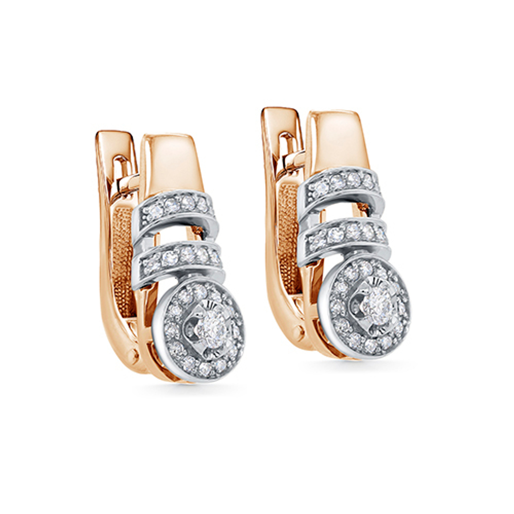 Серьги из золота 585 пробы