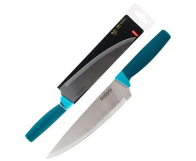 Нож поварской VELUTTO MAL-01VEL, лезвие 20см, рукоятка софт-тач 5524 Mallony