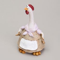 ФИГУРКА "КУРИЦА" 6,5Х4,5Х13 СМ