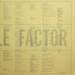Camel / The Single Factor (LP)