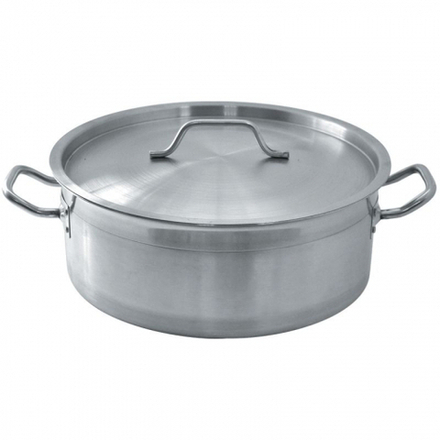 Кастрюля нерж. 0,56 л (12*6см) нерж. (Eco Line) - P.L.