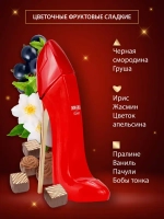Туалетная вода для женщин "SHOW GIRLS GLAM" (туфли) 30мл Россия