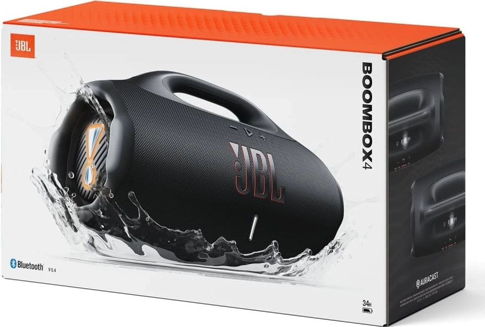 Портативная колонка JBL Boombox 4 Black