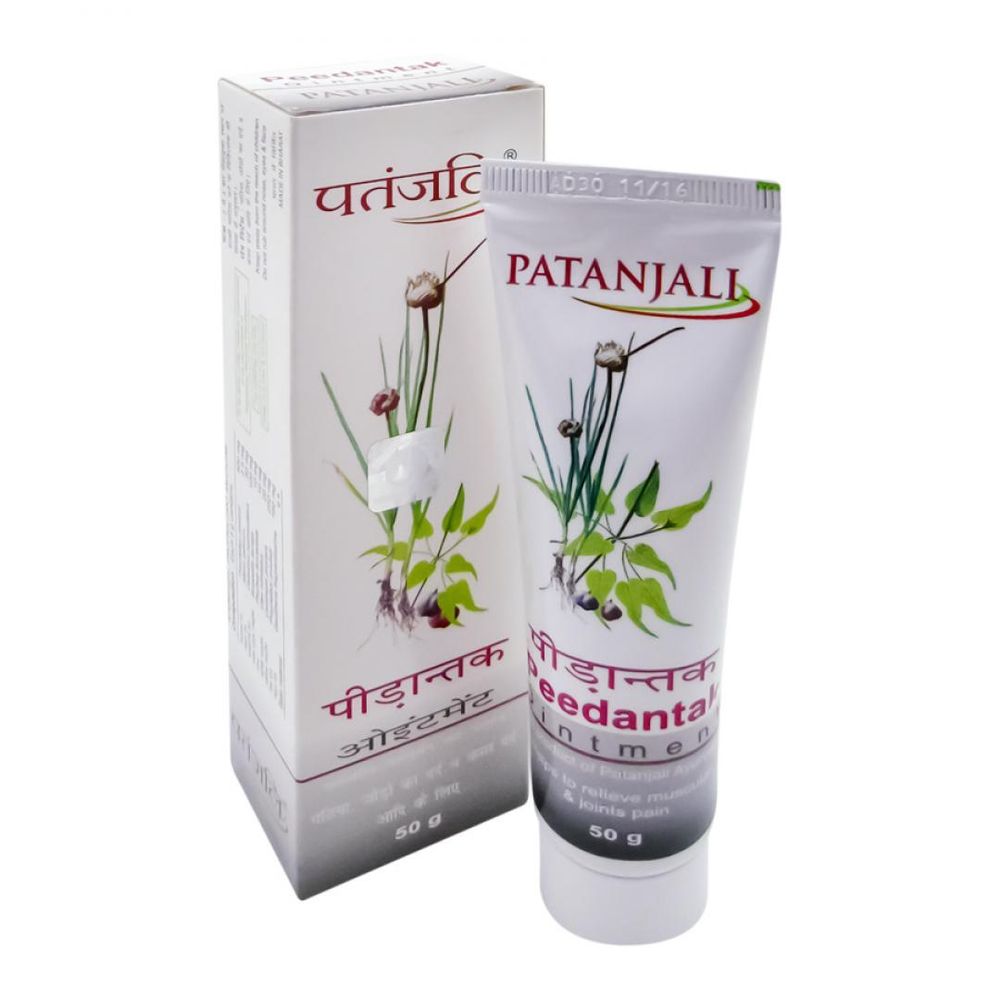 Крем-мазь для тела обезболивающая Patanjali Peedantak, 50 г
