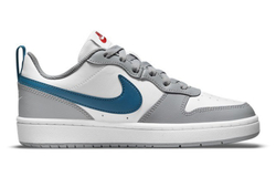 Женские кроссовки Nike Court Borough Low 2 'White Light Smoke Grey Marina' BQ5448-117