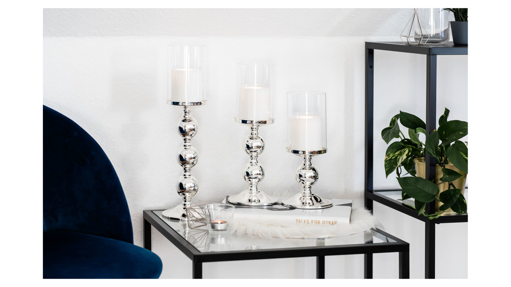 Подсвечник 13х44см Edzard Бамбук