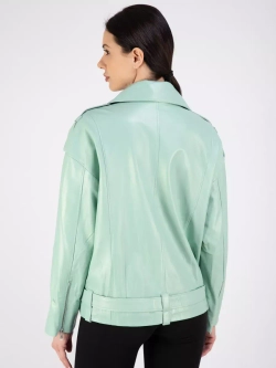 Косуха кожаная куртка оверсайз