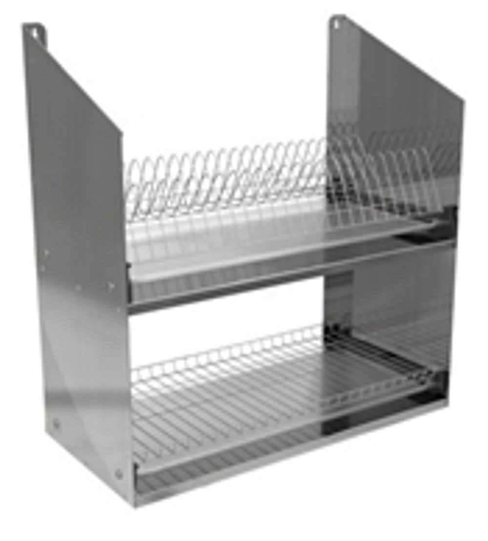 Полка консольная (для сушки тарелок и стаканов) ПКТн-600, 570х280х550 мм