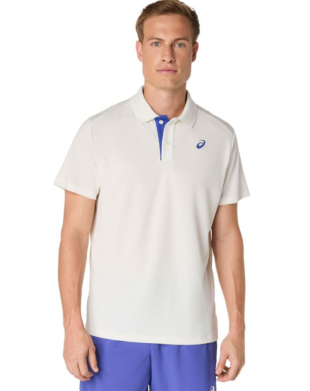 Мужское теннисное поло Asics Court - cream