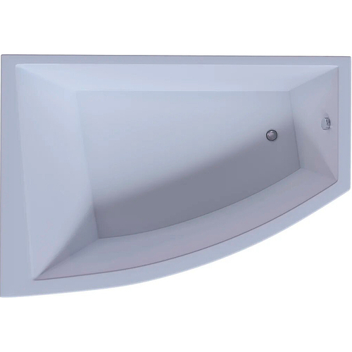 Акриловая ванна Aquatek (Акватек) Оракул 180x125 L, с каркасом, с фронтальной панелью, со сливом-переливом