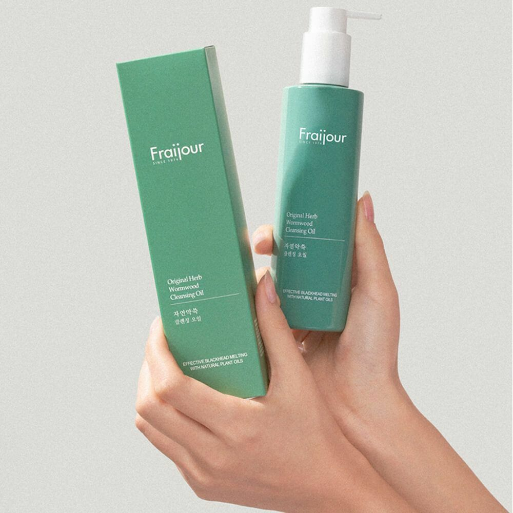 Гидрофильное масло с полынью для снятия макияжа Fraijour Original Herb Wormwood Cleansing Oil