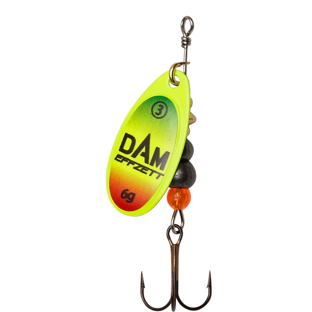Блесна DAM EFFZETT FLUO SPINNER 10гр - #4 - Trio