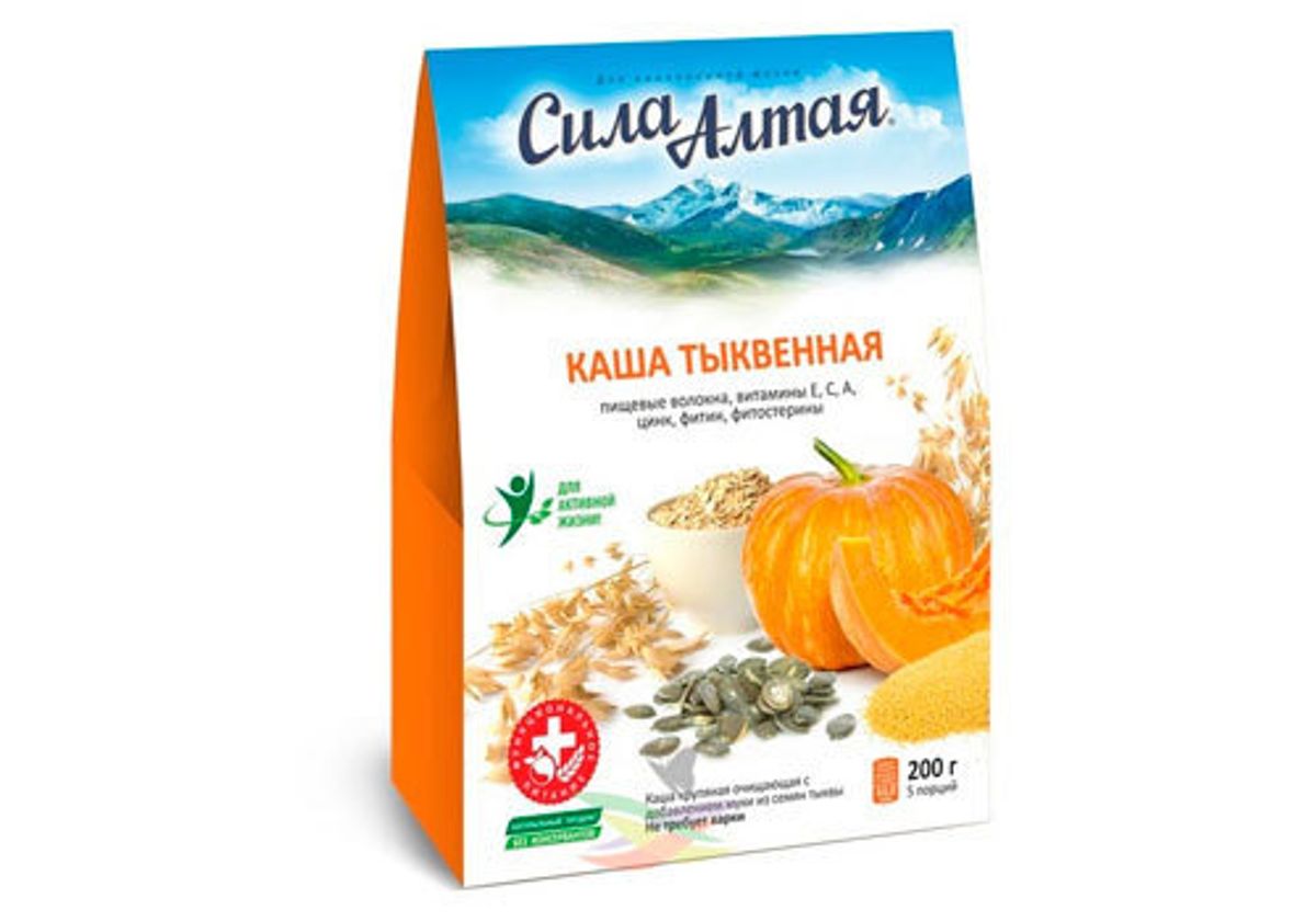 Каша тыквенная "Сила Алтая", 200г