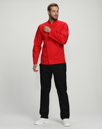 Китель повара Гастро (тк.Смесовая,160), красный