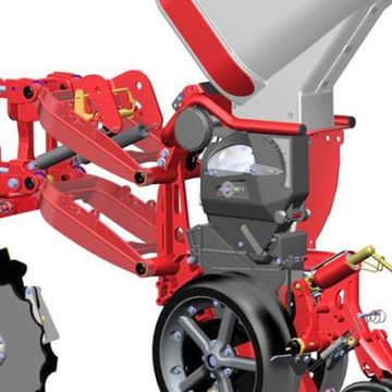 Стойка бороны, Высевающая секция Kverneland