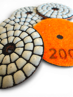 Алмазный шлифовальный круг для гравера (черепашка) для сухой и мокрой шлифовки Ø50мм P200