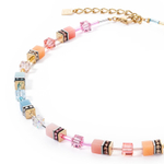 Колье Coeur de Lion Aqua-Apricot 2838/10-2028