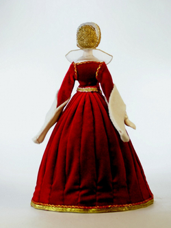 Кукла коллекционная Луиза Лотарингская, жена Генриха III