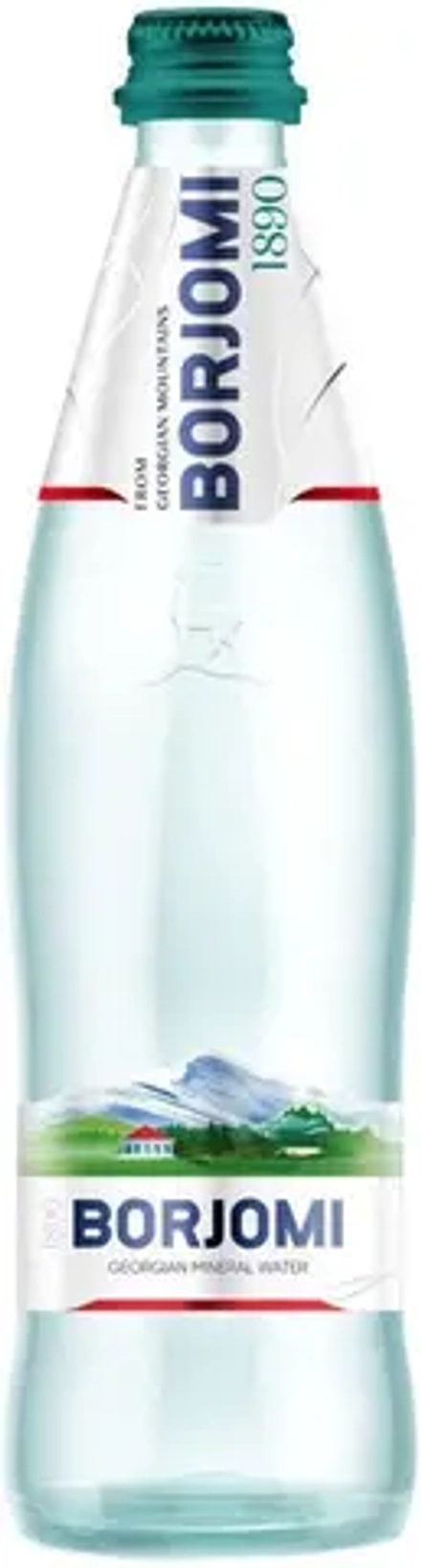 Вода природная минеральная Боржоми Газированная / Borjomi Sparkling 0.75 - стекло