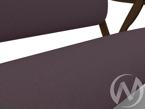 Диван Вега-10 (орех лак/ULTRA PLUM)