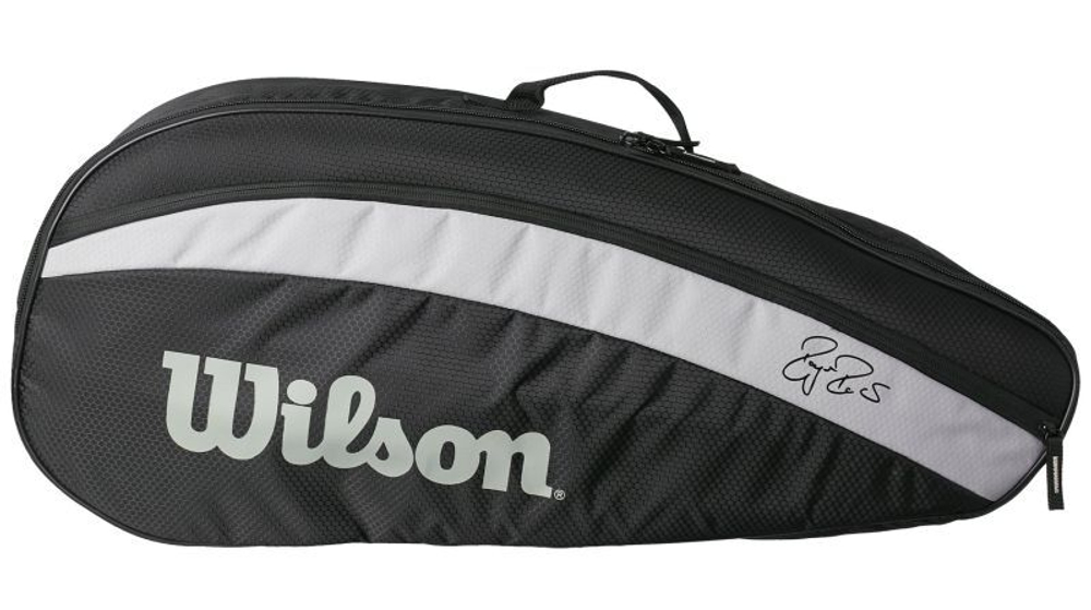 Сумка теннисная Wilson Roger Federer Team 3 Pk Bag - black