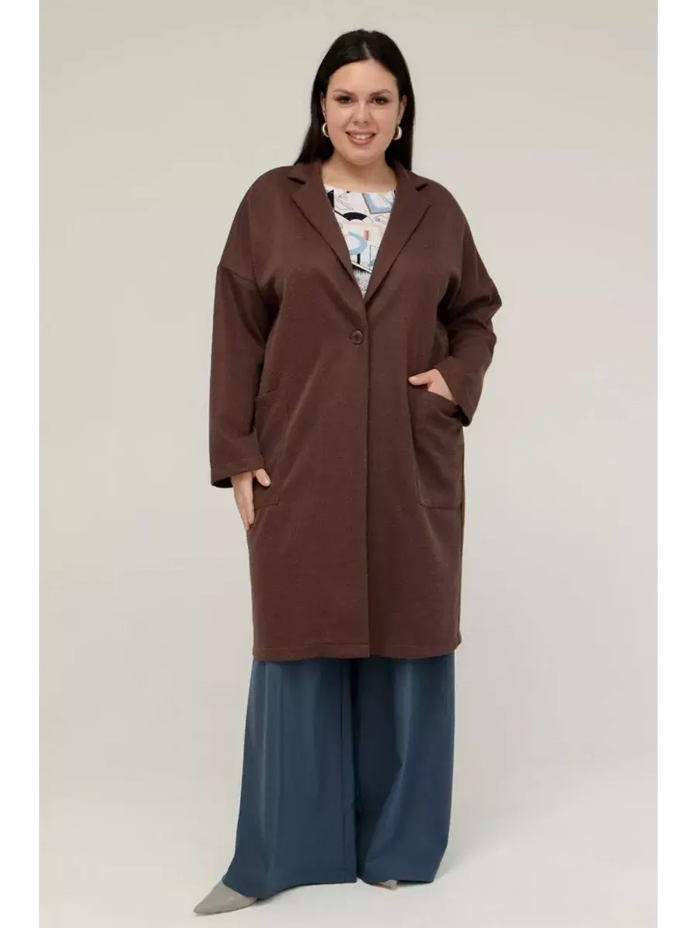 Кардиган удлиненный