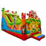 Коммерческий надувной батут «Тигриная страна 4», 8*4*5 м