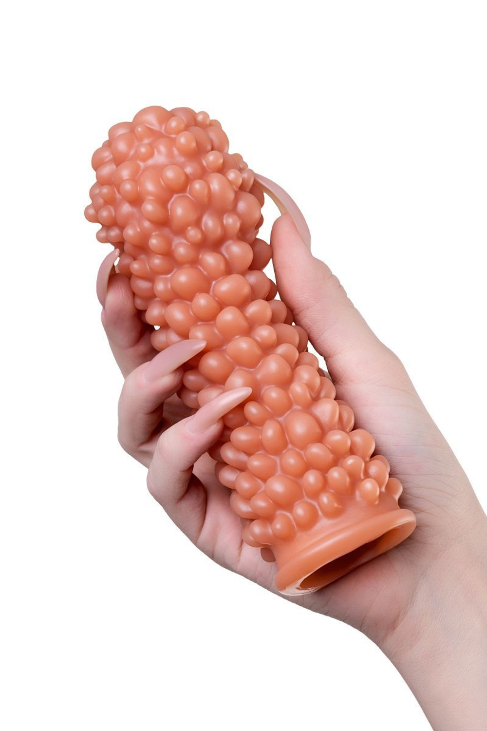 Насадка на пенис KOKOS PS.005-L – мягкие пузырьки, 16,5 см