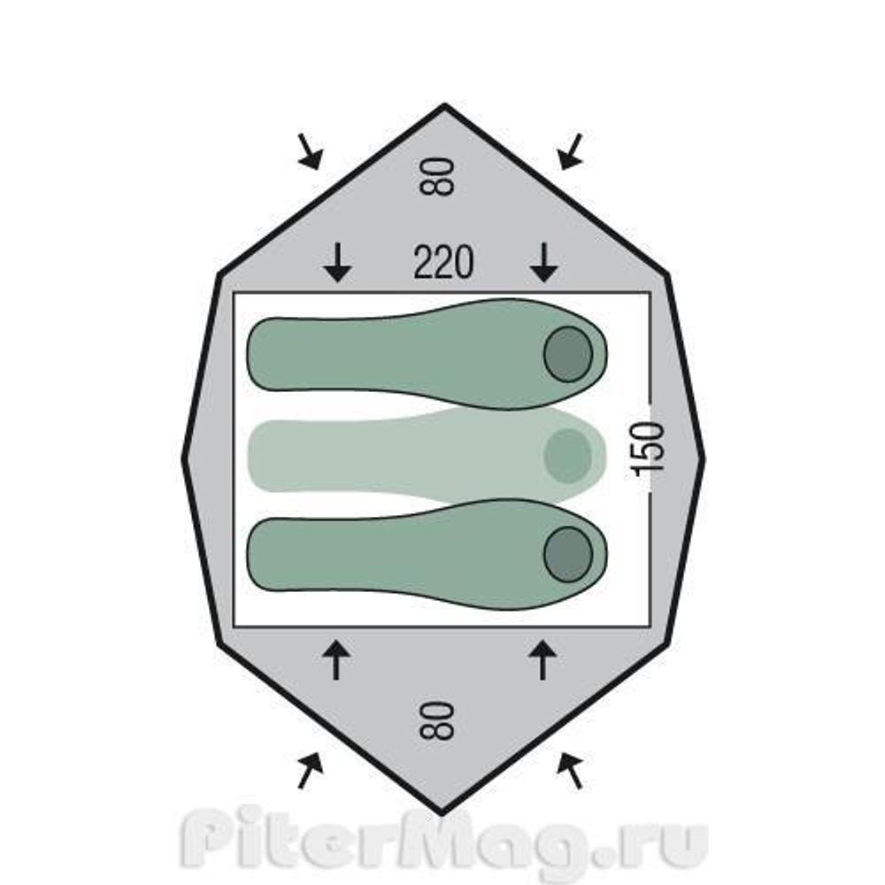 Палатка Pinguin Tornado 2
