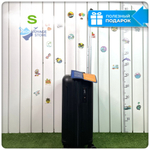 Маленький чемодан Mironpan-V, Черный, S (полипропилен)