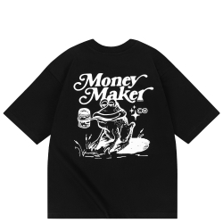 Футболка HAIDED MONEY TOAD Черный