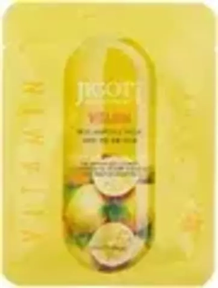 Тканевая маска для лица JIGOTT с витаминами (для сияния кожи) 27 мл