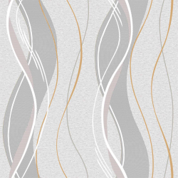 Обои в бобинах 0.53х200м Импульс серый