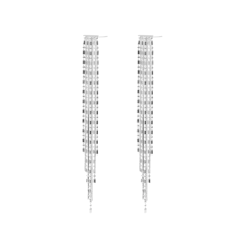 Серьги Водопад