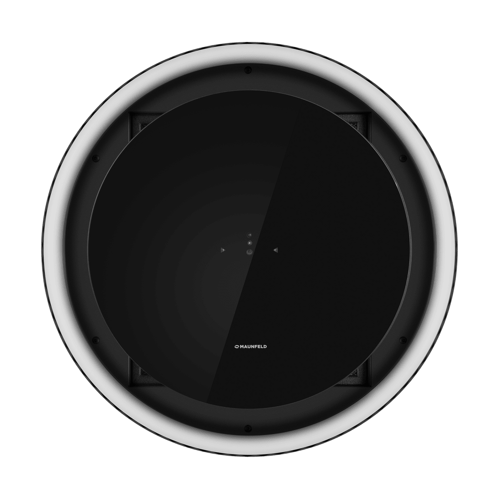 Кухонная вытяжка MAUNFELD EDELWEISS 39 ISLA чёрный антрацит