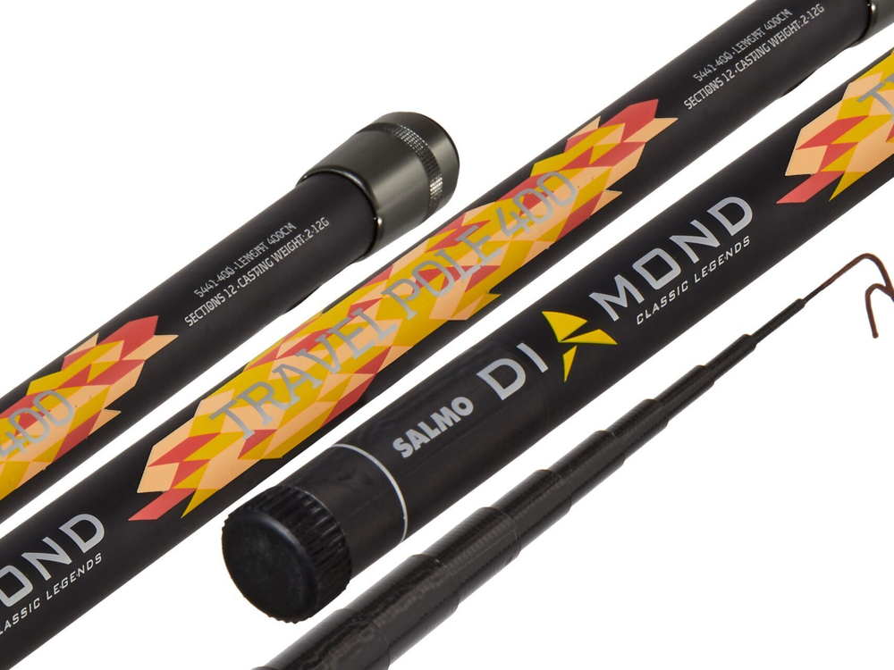 Удилище поплавочное без колец Salmo Diamond TRAVEL POLE 5.00