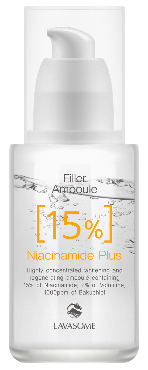 Lavasome Ампула для выравнивнивания тона кожи с ниацинамидом 15% - LAVASUM FILLER AMPOULE NIACINAMIDE 15 PLUS, 30 МЛ