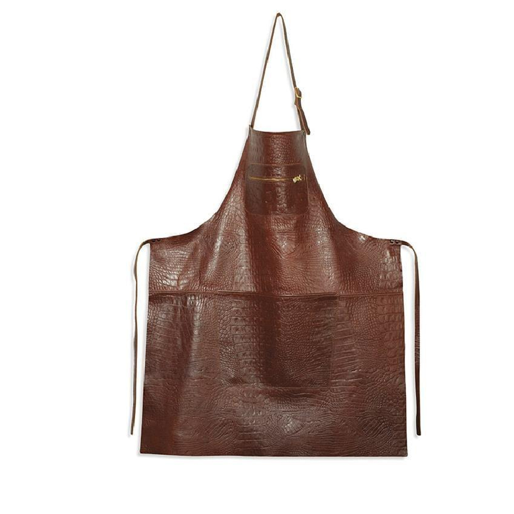 Фартук DutchDeluxes Amazing Croco Classic Brown коричневый