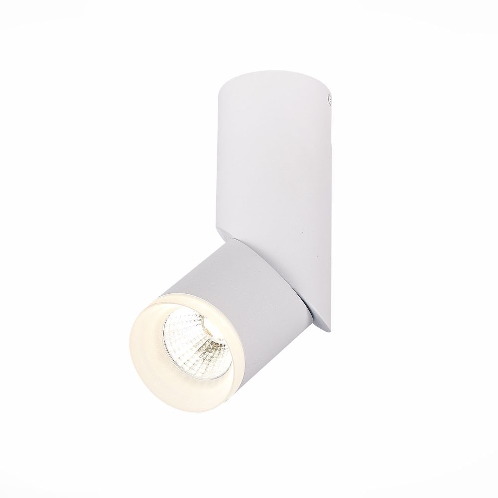 ST107.542.10 Светильник потолочный Белый LED 1*10W 4000K 780Lm Ra&amp;gt;80 D50xH168 170-240V Накладные светильники