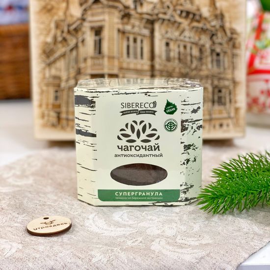 ЧагоЧай Антиоксидантный, чайный напиток, супергранула, 100г