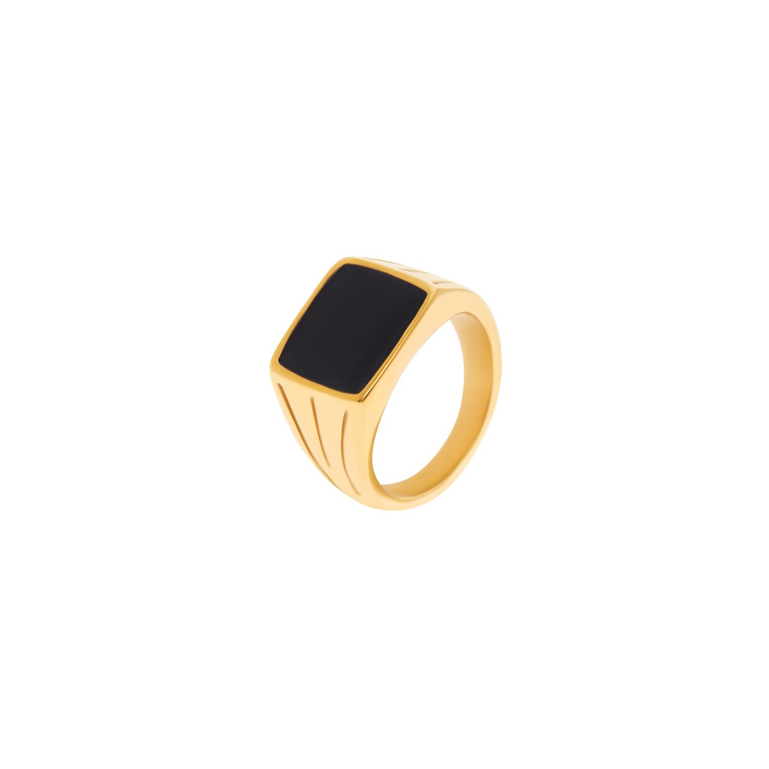 Кольцо Little Jessie Ring – Black Enamel