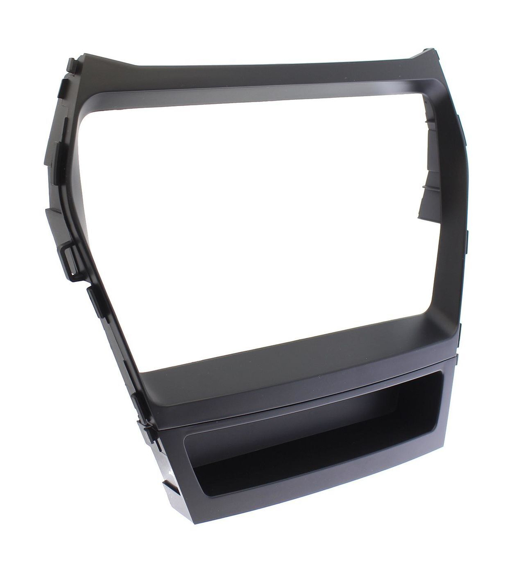 Комплект рамки с разъёмами 9"+CAN Hyundai Santa Fe 3 2012-2018 климат на ШГУ, поддержка усилителя и 360 - Car-Smart 7004C