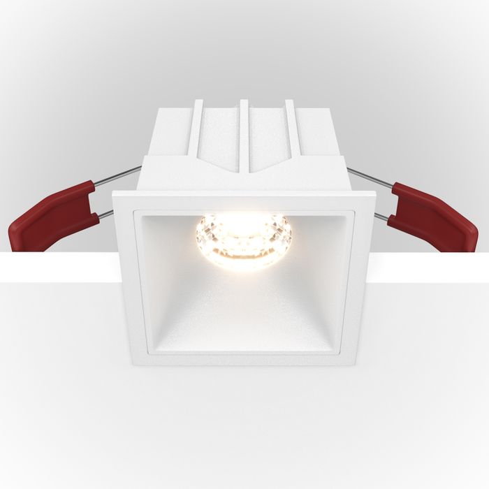 Встраиваемый светильник Maytoni DL043-01-10W4K-SQ-W