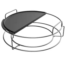 Сковорода-планча чугунная полукруглая для грилей Big Green Egg XL, 2XL