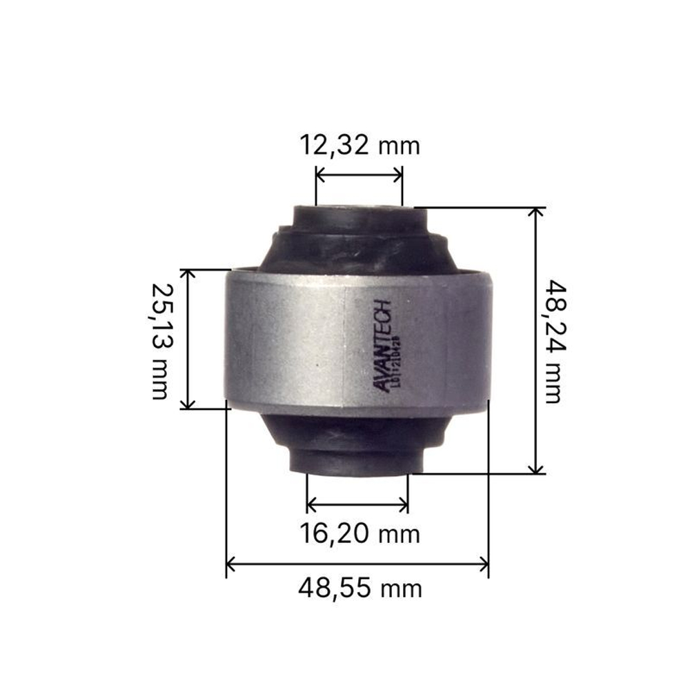Сайлентблок переднего нижнего рычага задний Avantech ASB0418