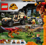 Конструктор LEGO Jurassic World 76951 Перевозка пирораптора и дилофозавра