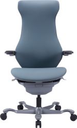 Эргономичное кресло Everprof Atom Grey Экокожа Серый