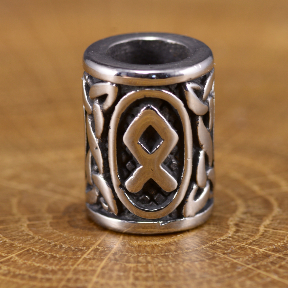 Бусины «РУНЫ» из нержавеющей стали В АССОРТИМЕНТЕ